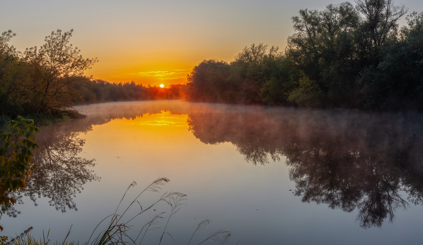 туманным восходом
