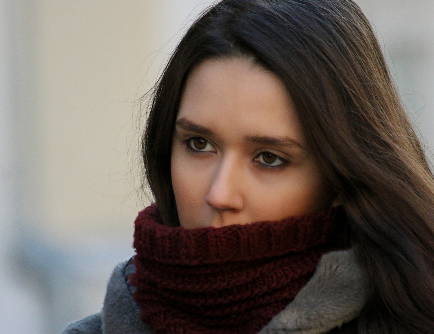 Портрет прохожей