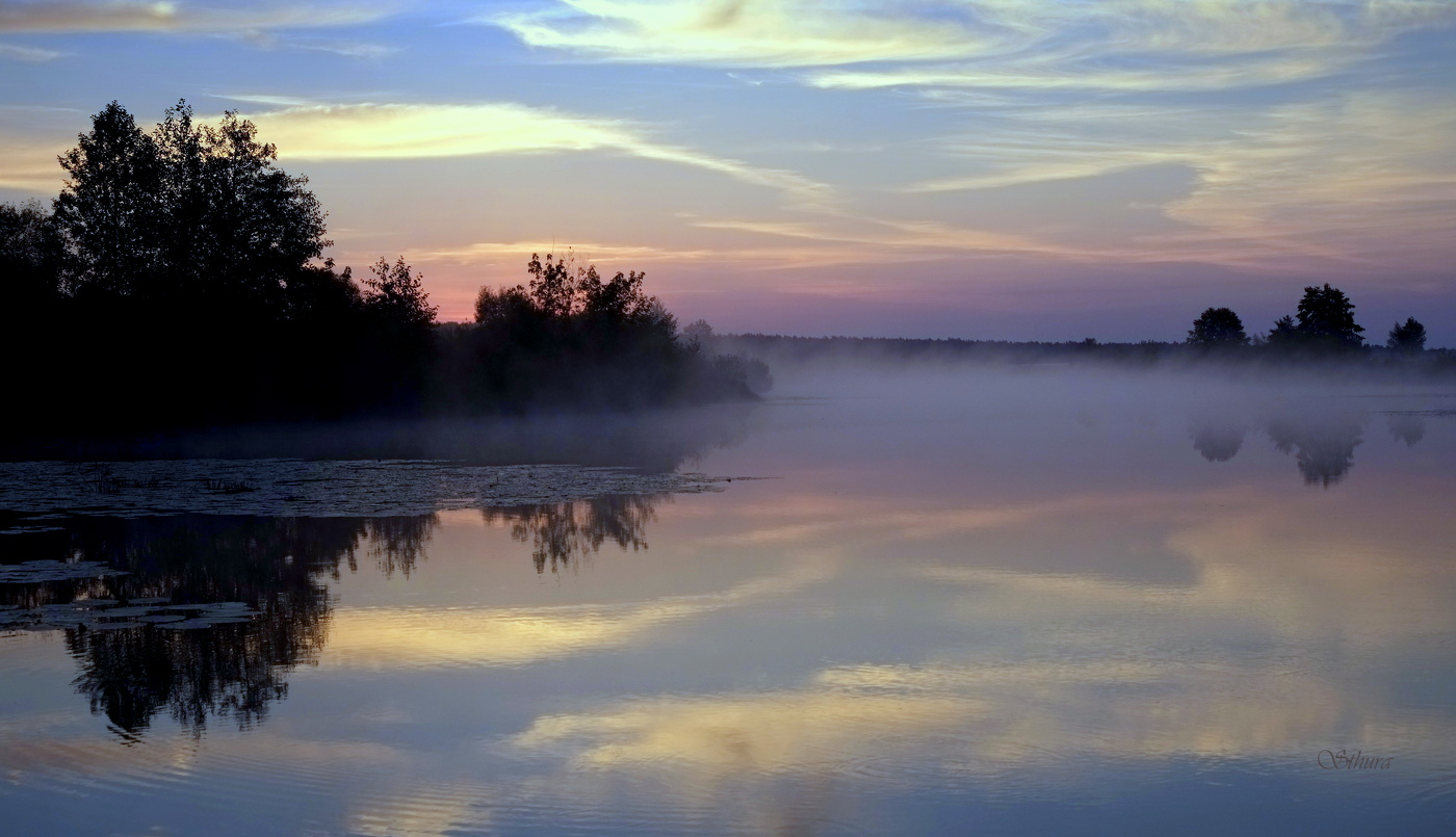 Утренний пейзаж.