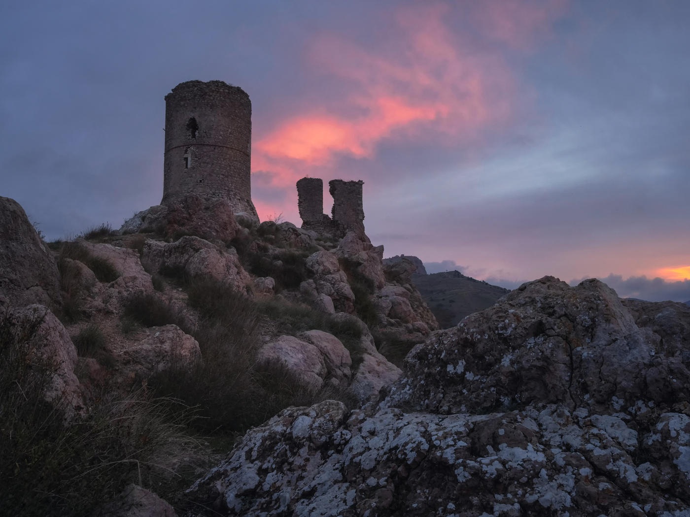 Генуэзская крепость Чембало. Балаклава. Крым.