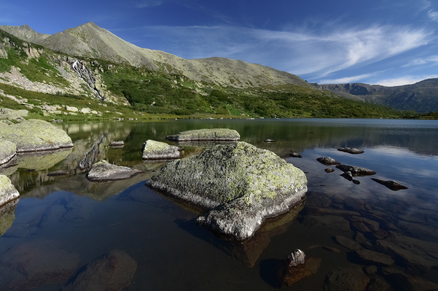 На озере Кузнецком Алатау