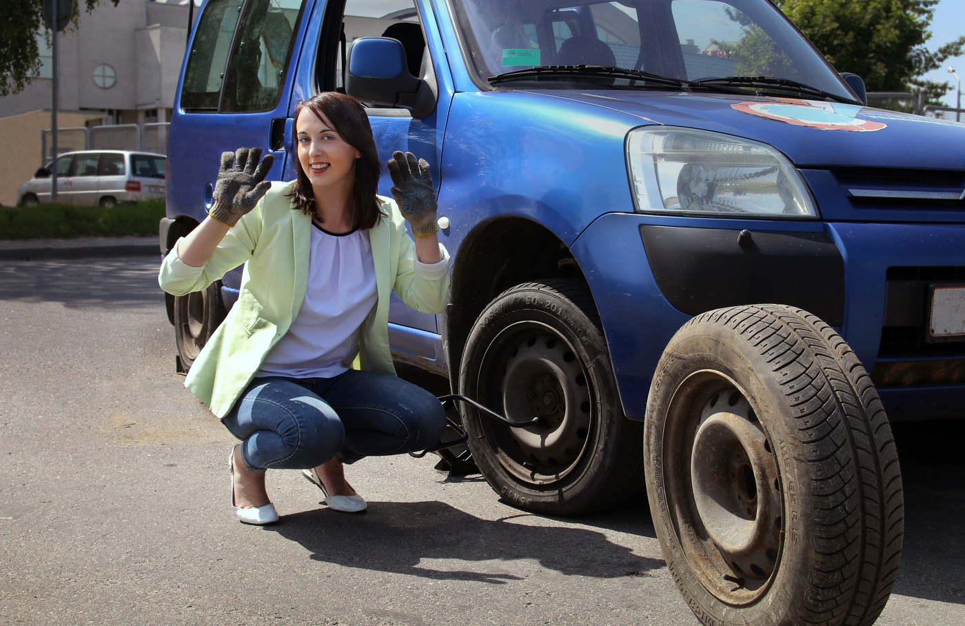 Очумелые ручки горожанки.