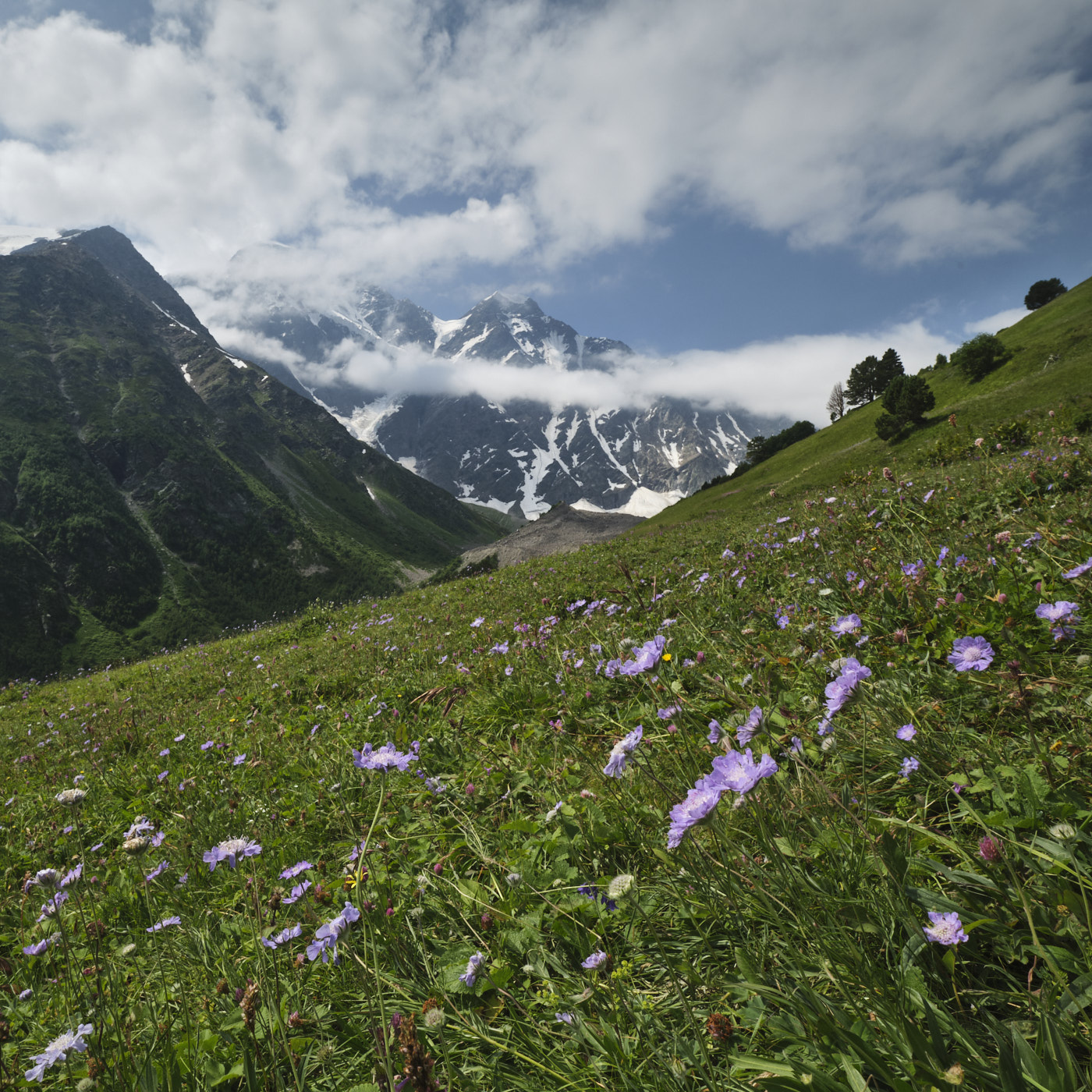 В долине реки Донгуз-Орун