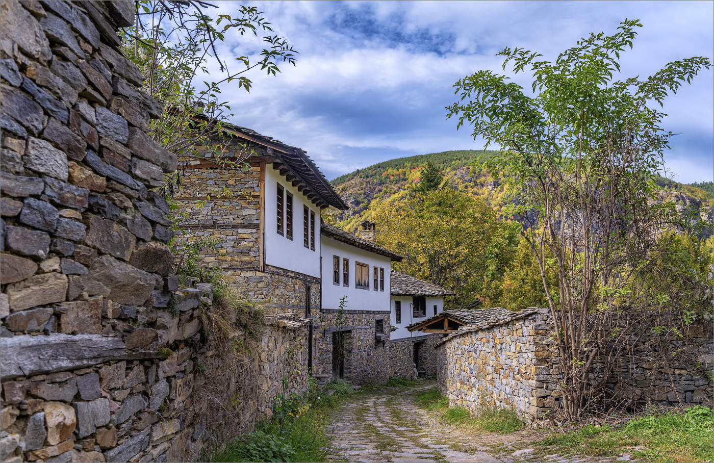 Село в Родопских горах