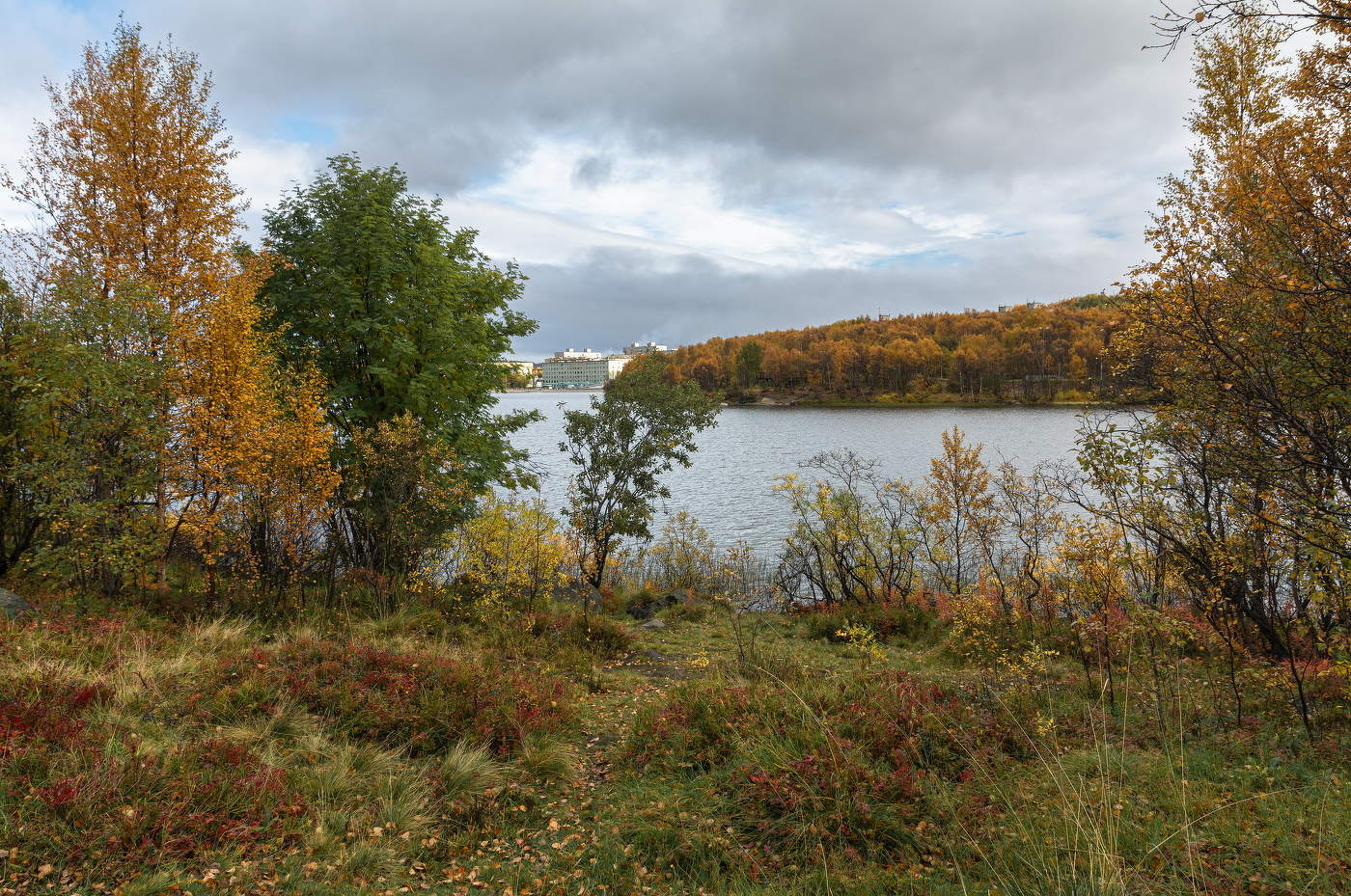 осенний берег