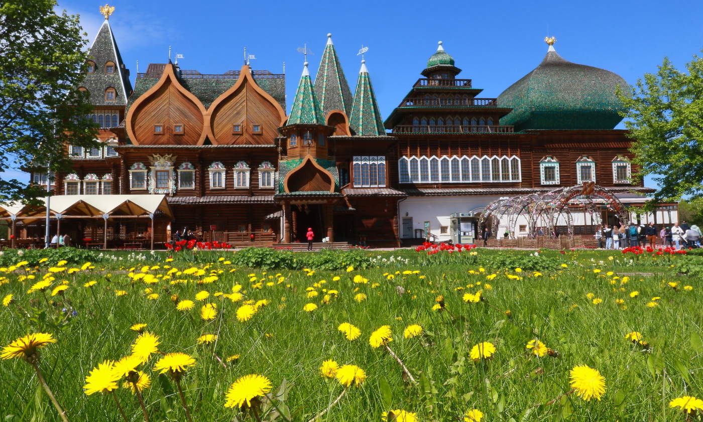 Дворец царя Алексея Михайловича Романова в Коломенском.