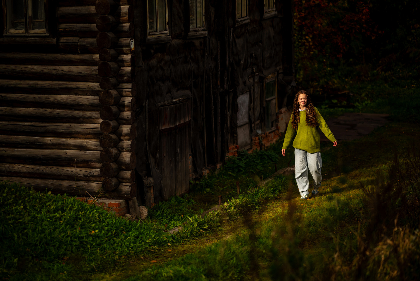 Прогулка у дома