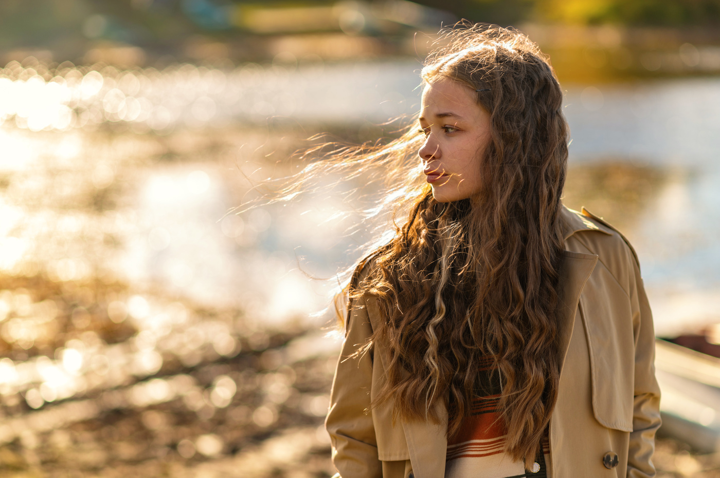 На берегу лодочной станции