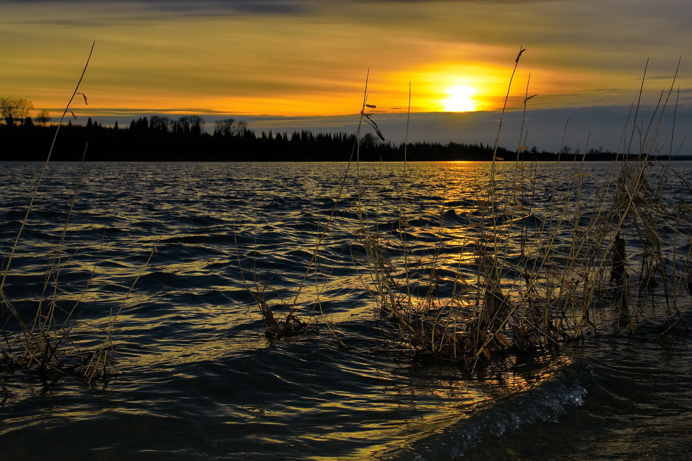 Осенний вечер.