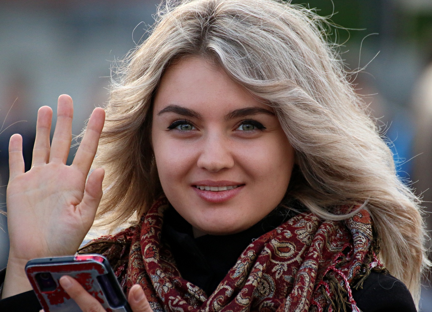 Уличный портрет