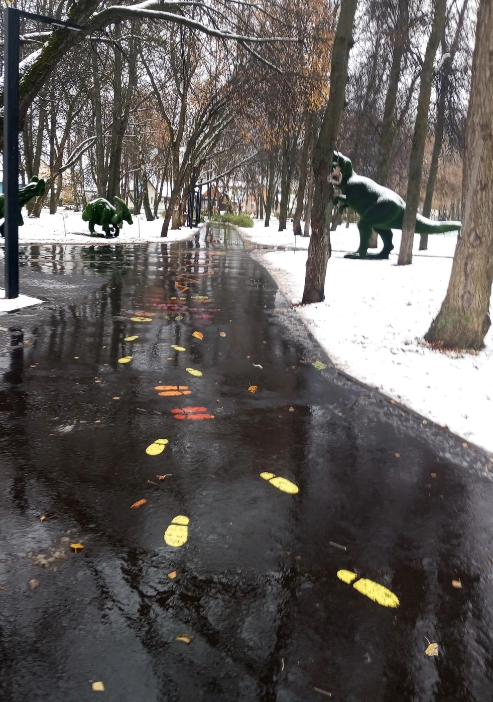 Парк осеннего периода