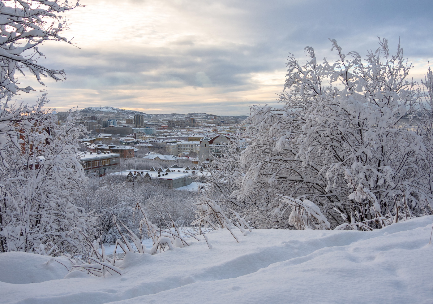 Снежное начало ноября