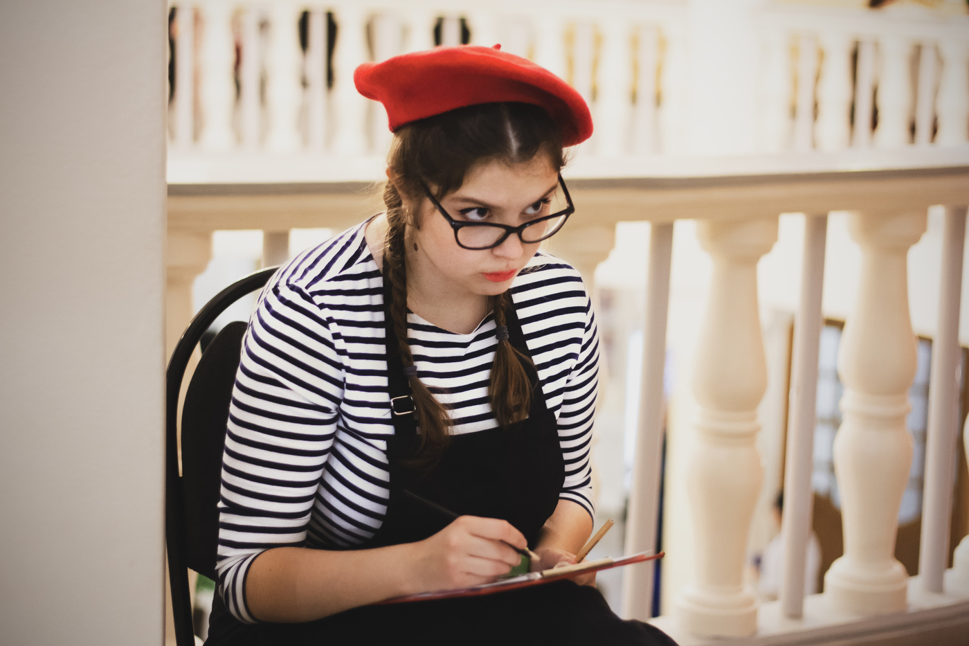 Красный берет