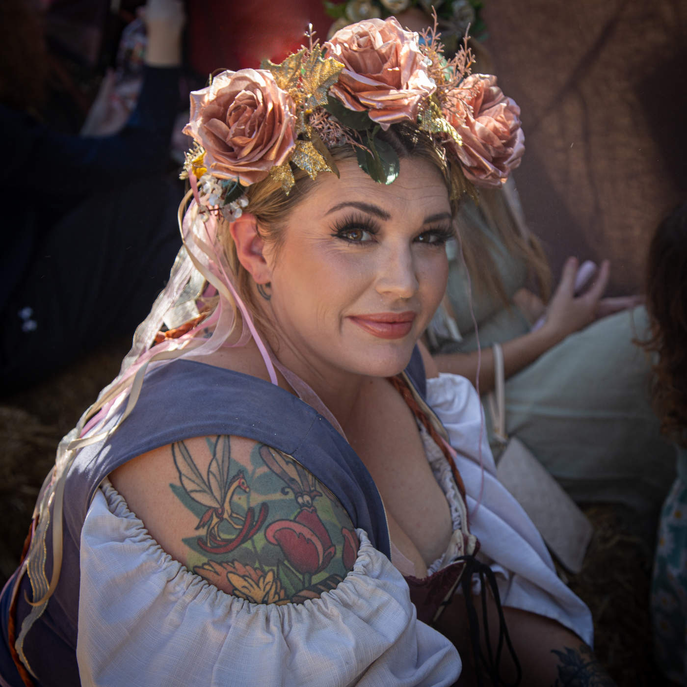 Гарна дивчина с фестиваля "Ренессанс"