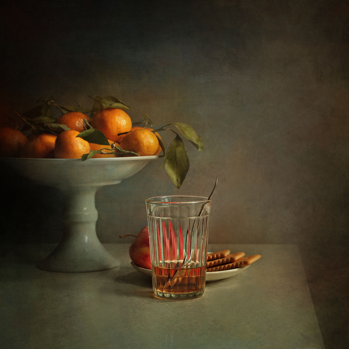 с мандаринами