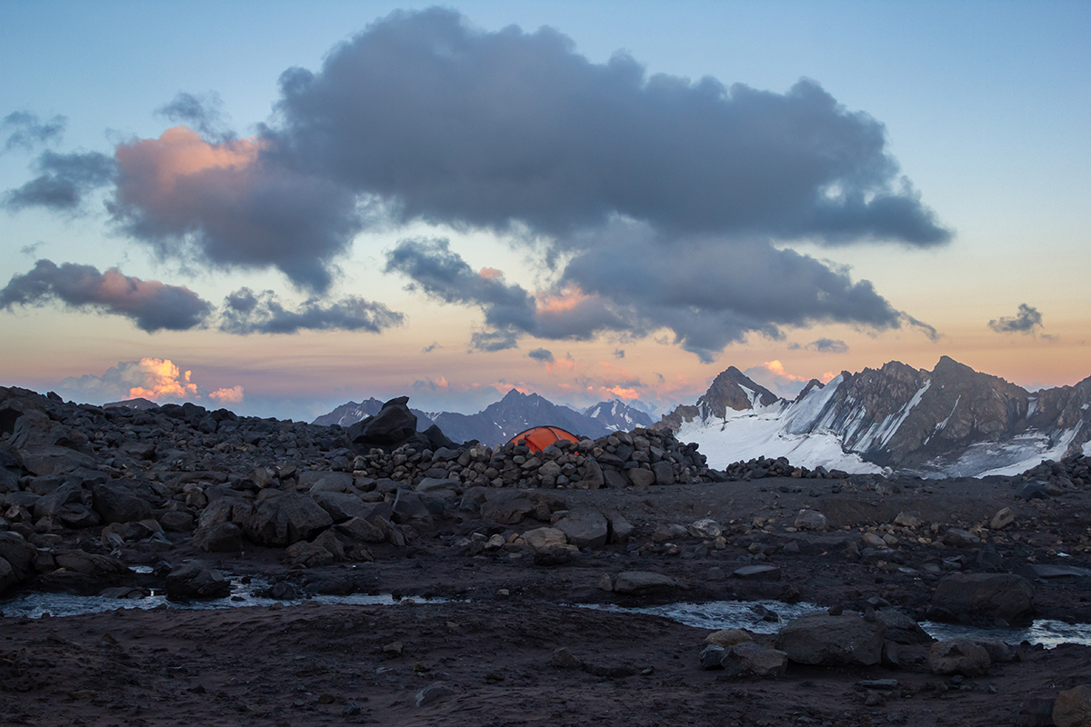Вечер на лавовом потоке