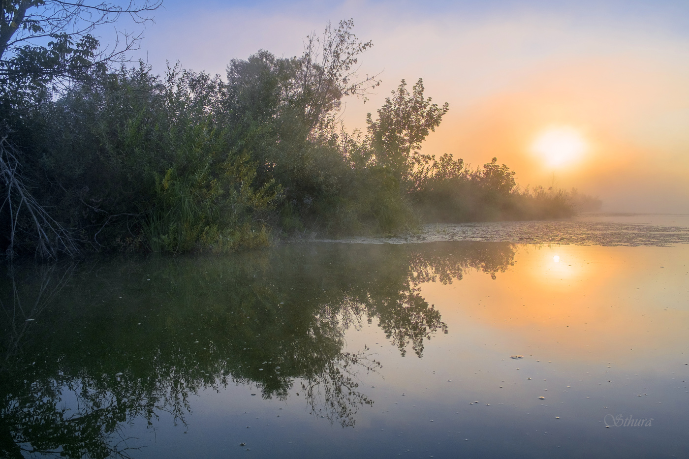 На восходе. Сентябрь.