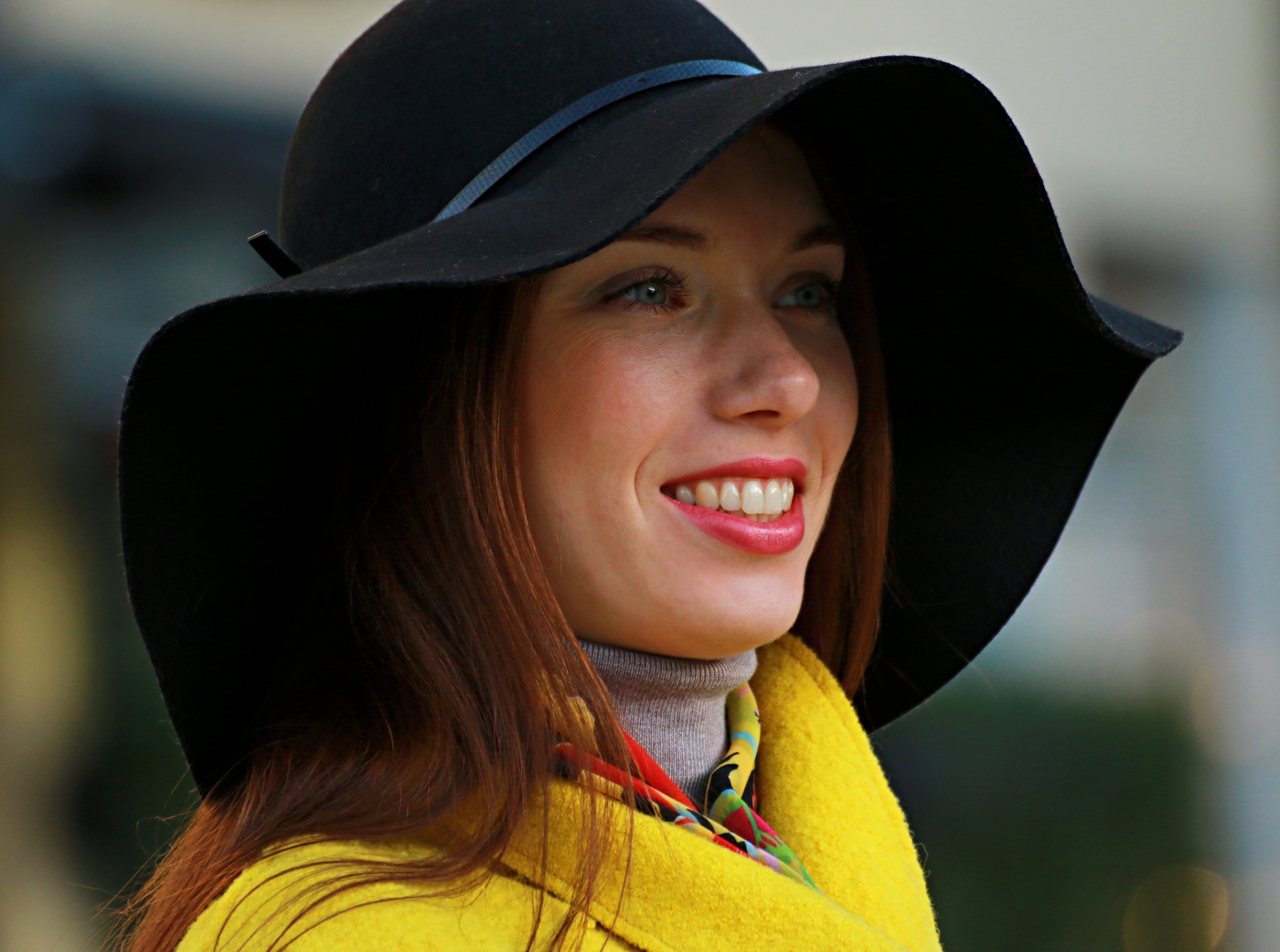 Уличный портрет