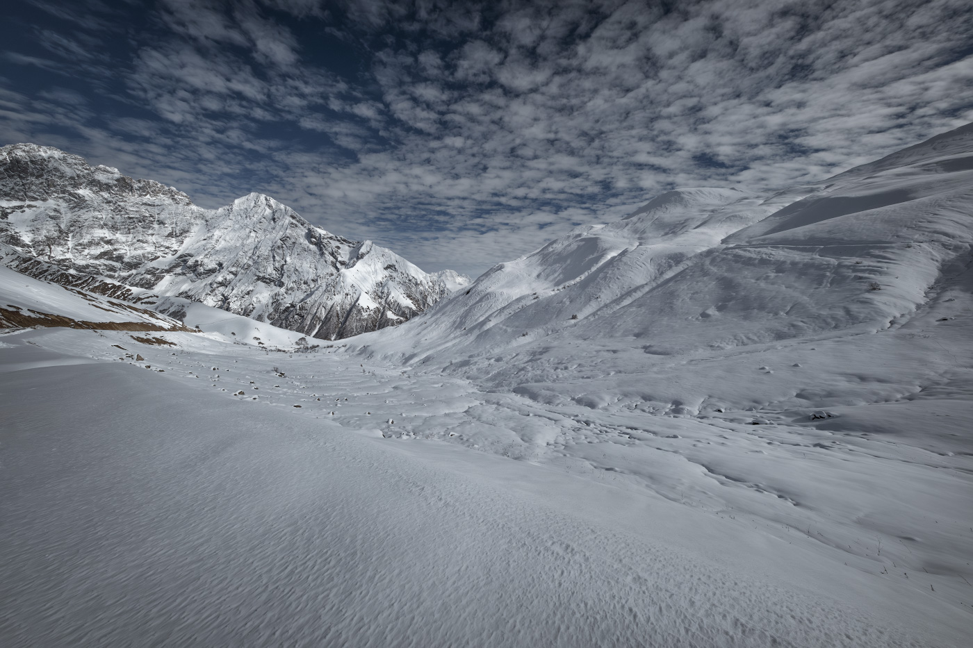 First Snow In Zagari Pass
