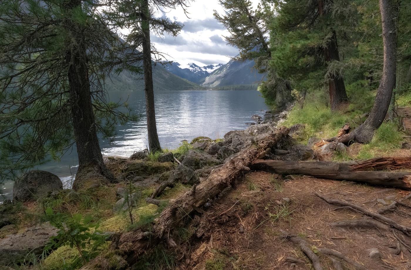 Берег озера