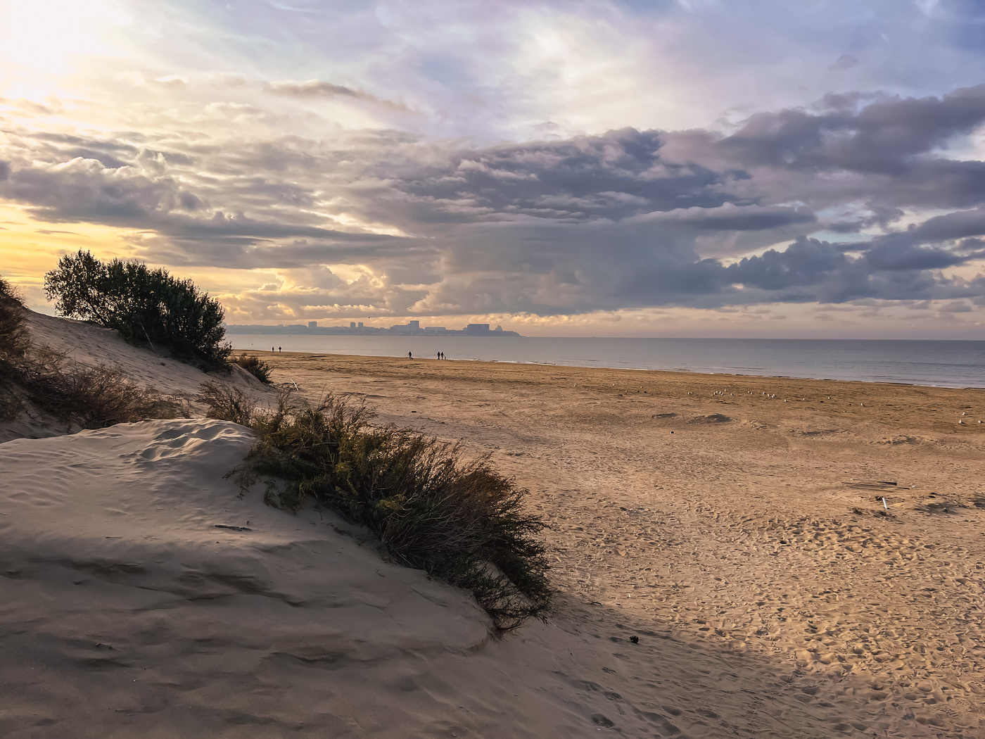 Тучи над городом встали