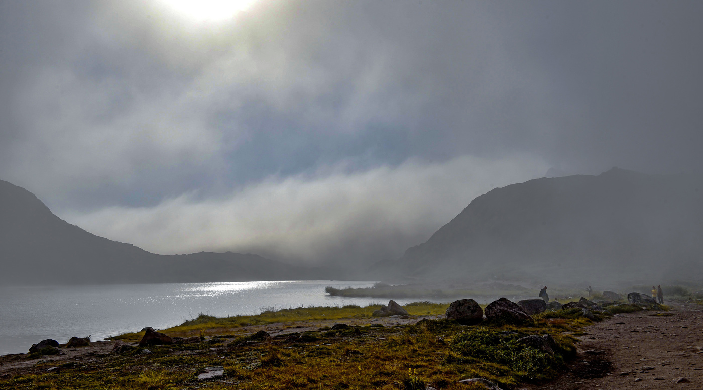 Териберка в тумане.