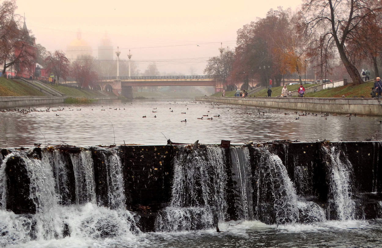 Туманный ноябрь в городе