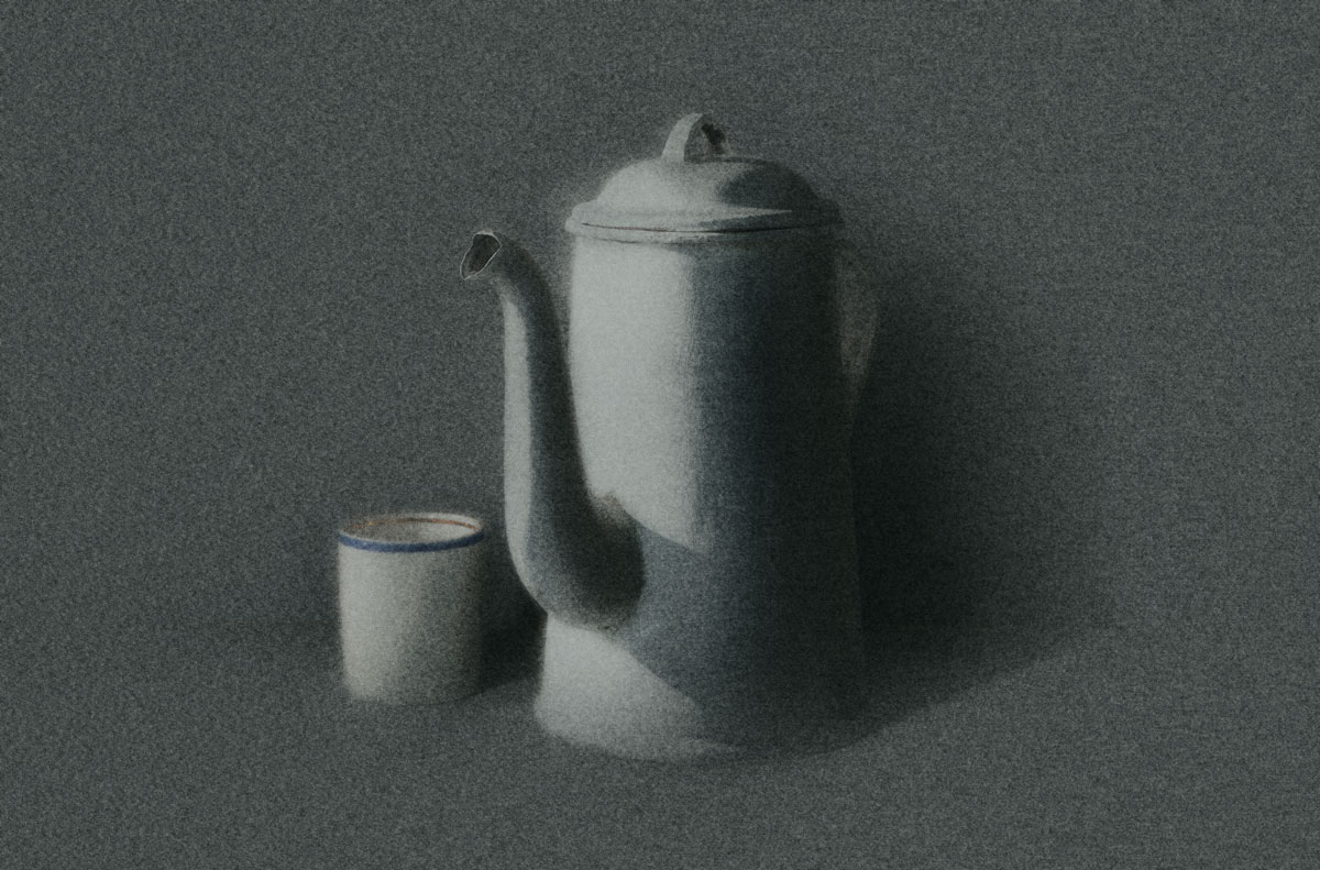 старый кофейник