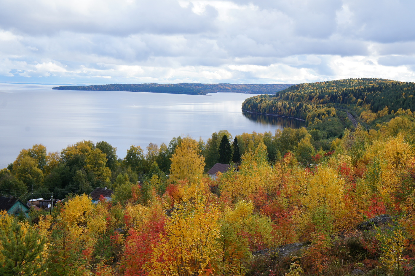На краю Онежского озера