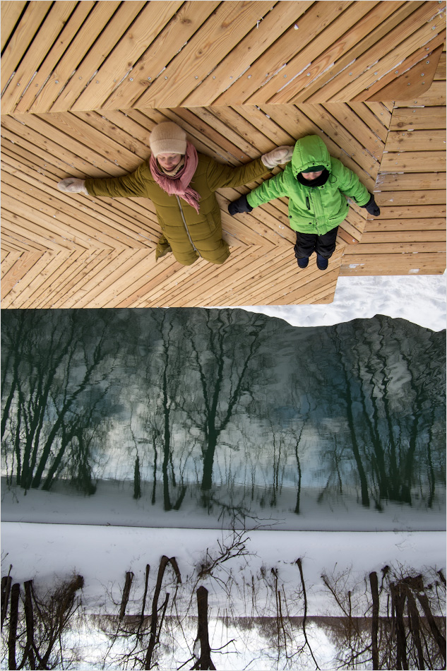 над Парыжем