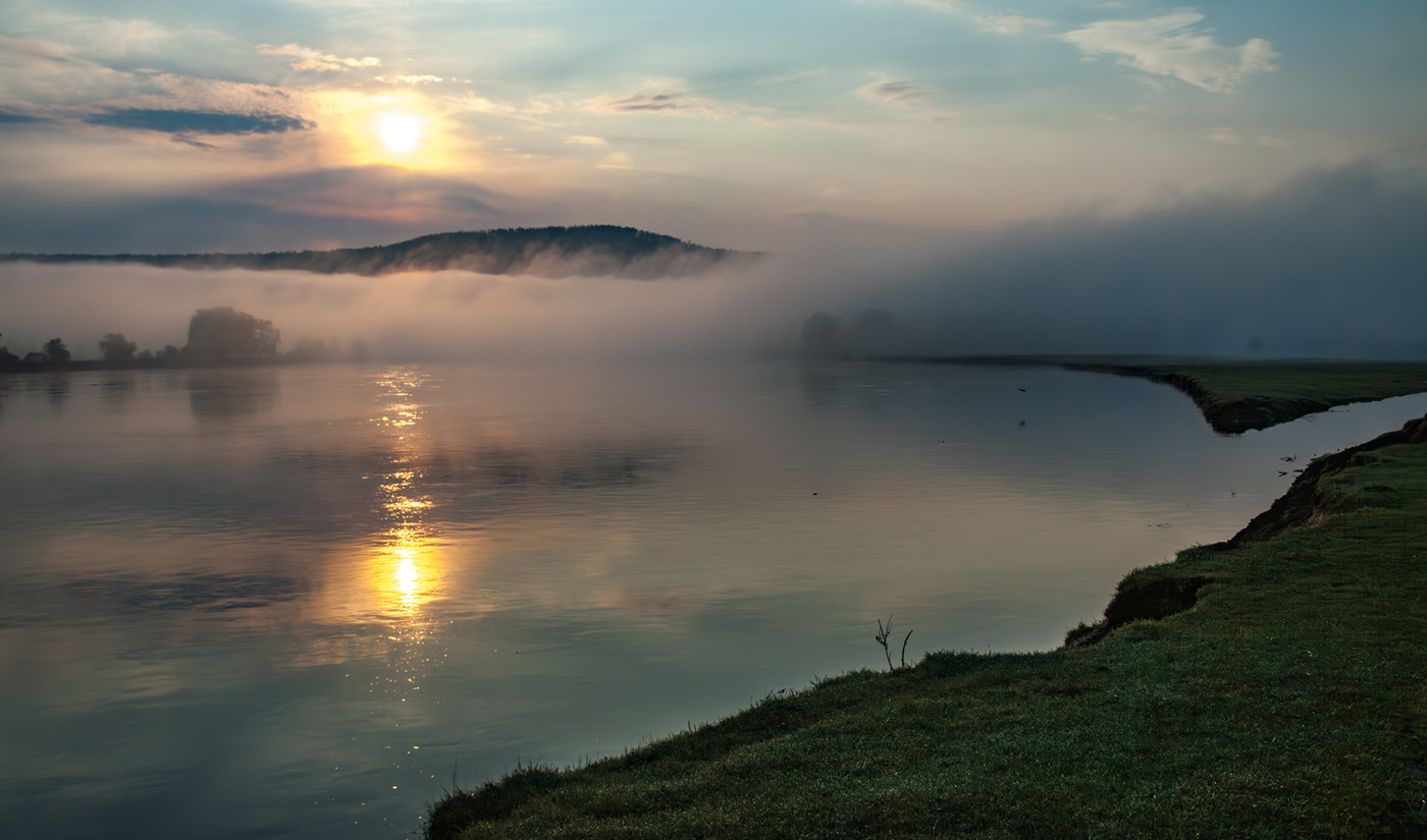 Утро над Окой