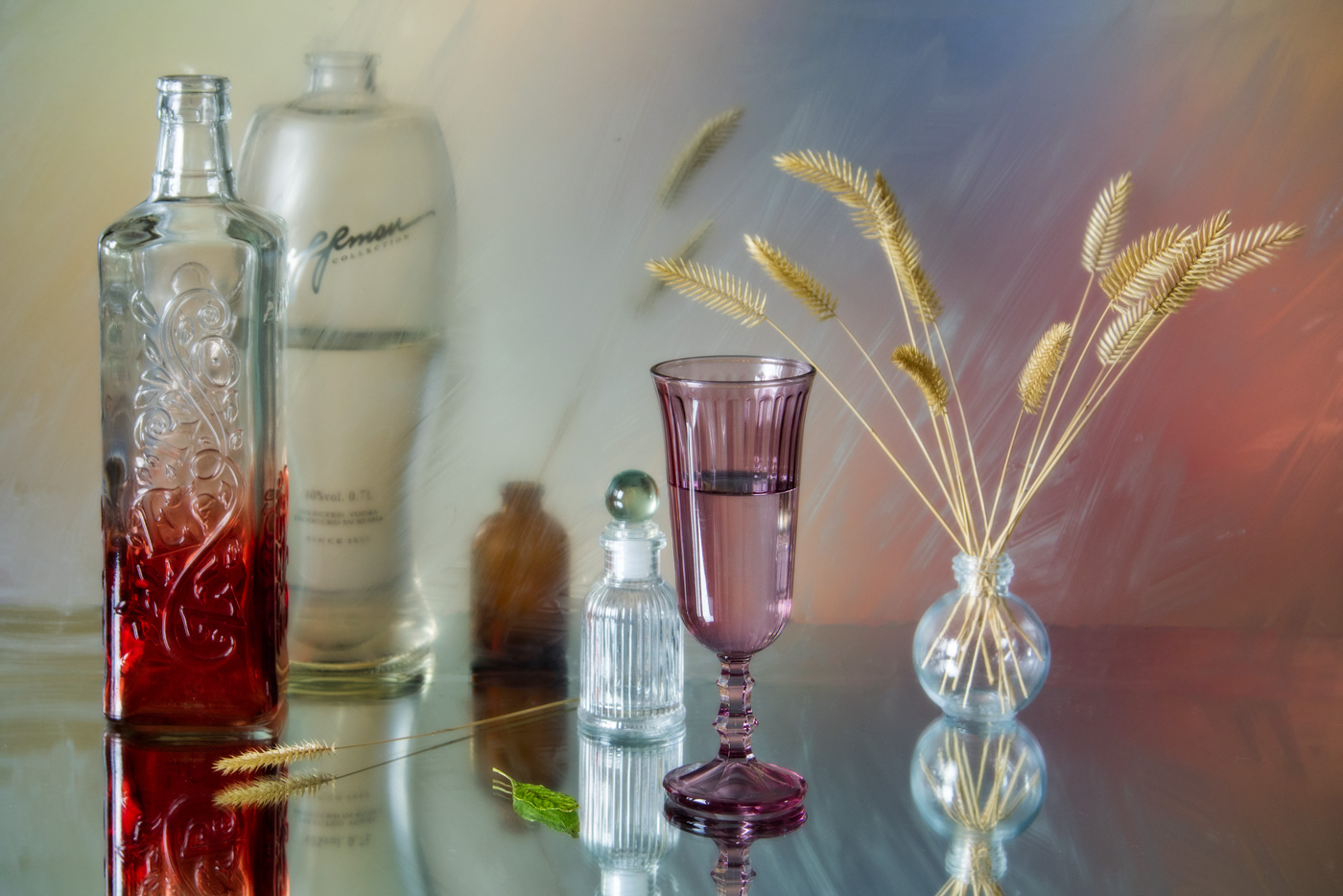 Фужер с водой