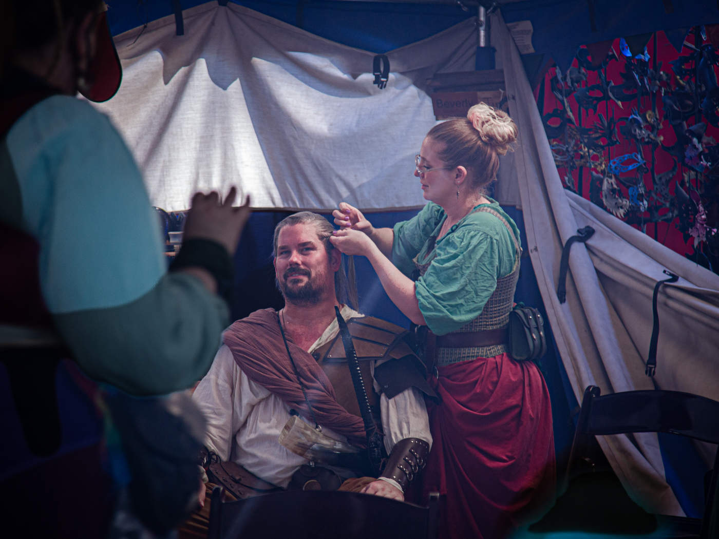 Причёска к фестивалю