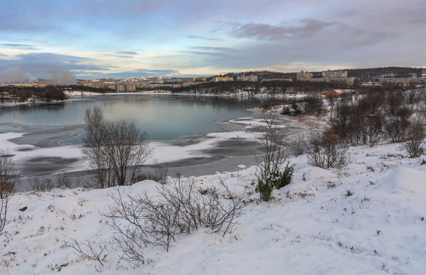 городское озеро