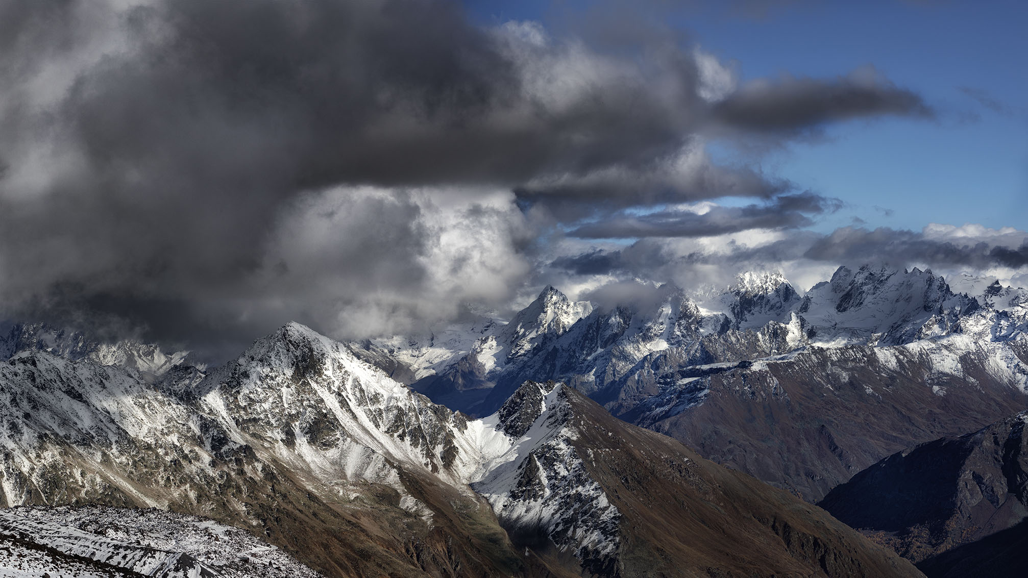 Горы Кавказа...