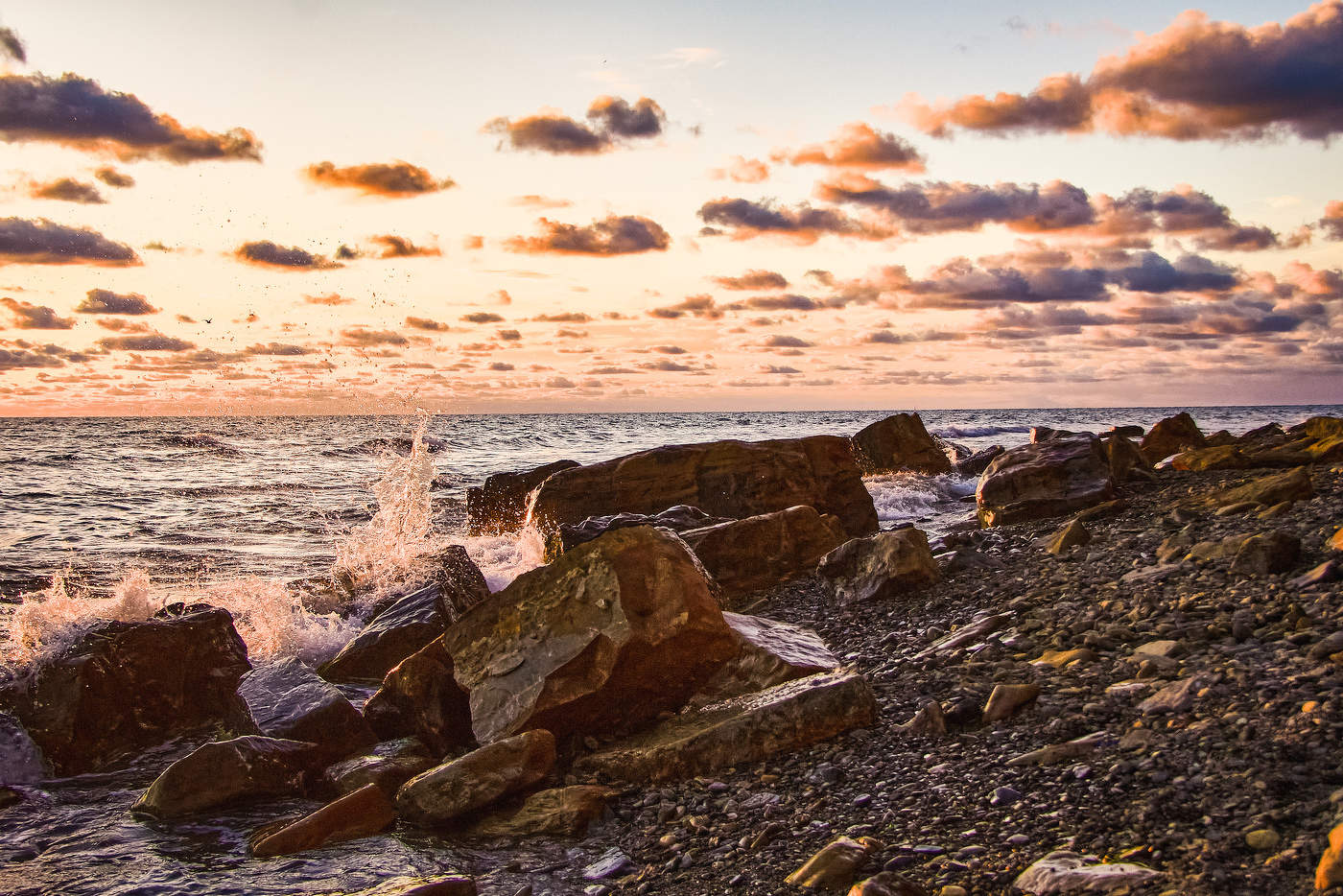 На берегу моря