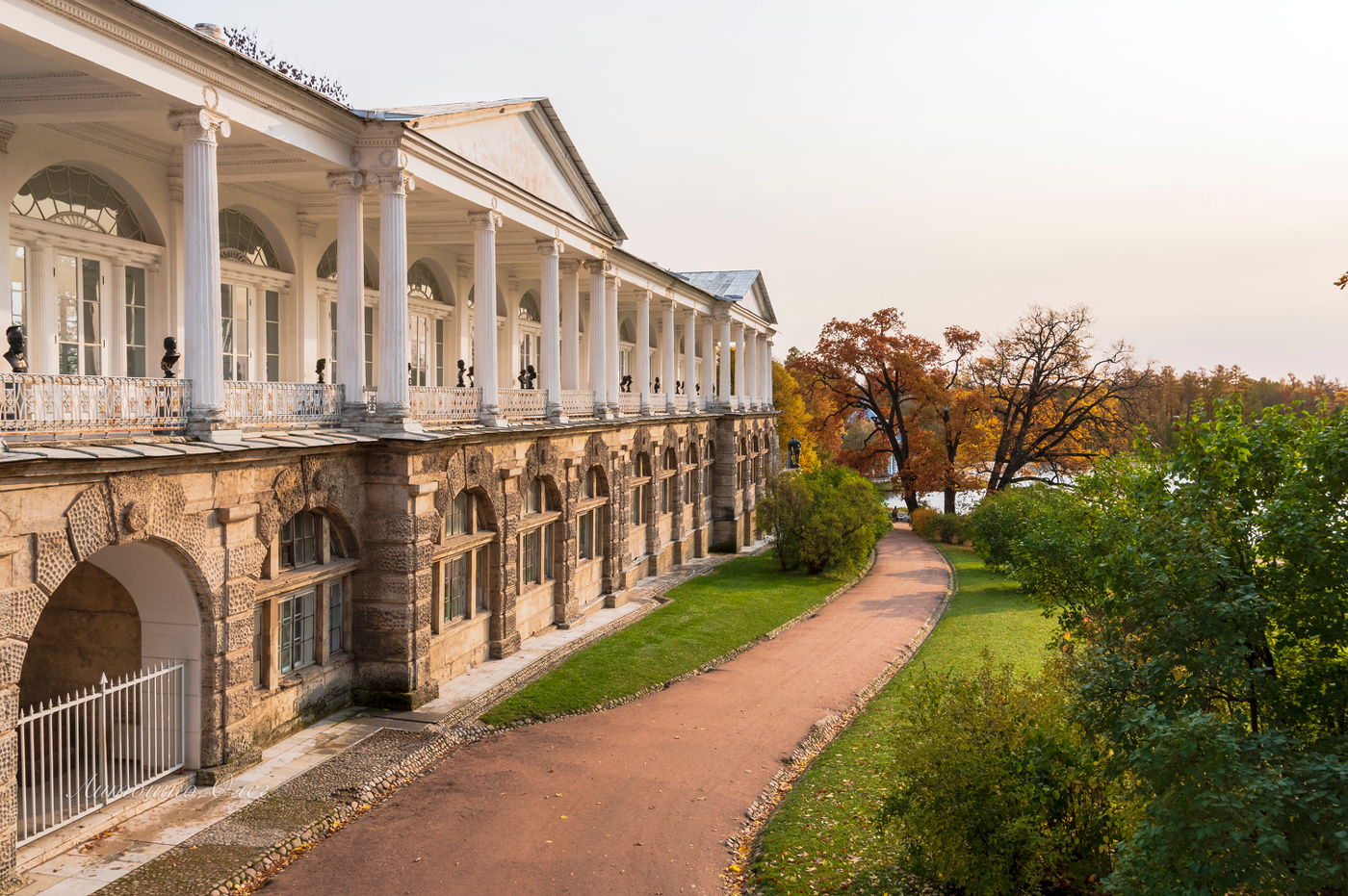 Осень в Екатерининском парке.