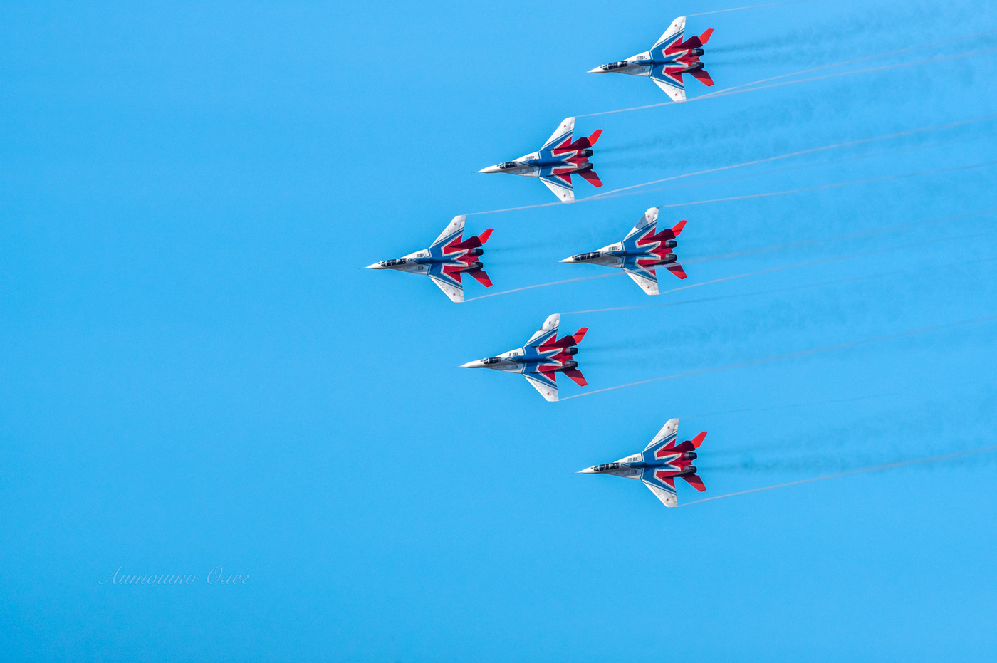 Пилотажная группа "Стрижи".