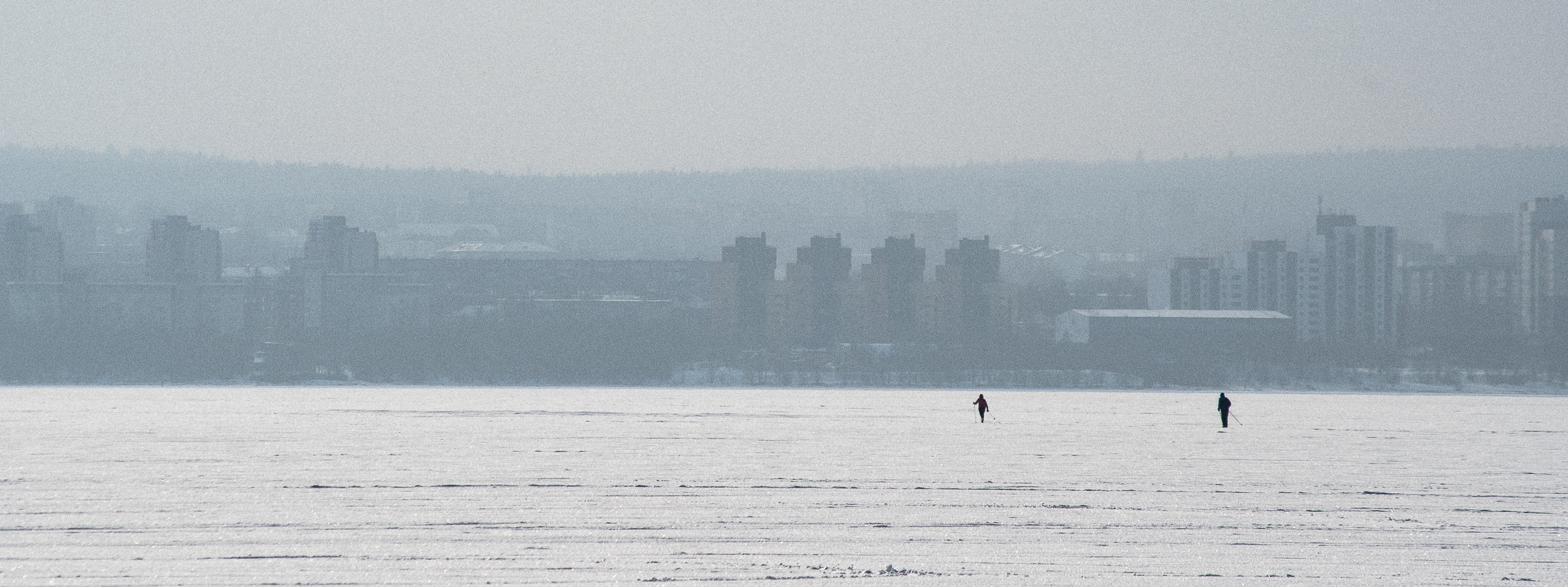 В городе N зима