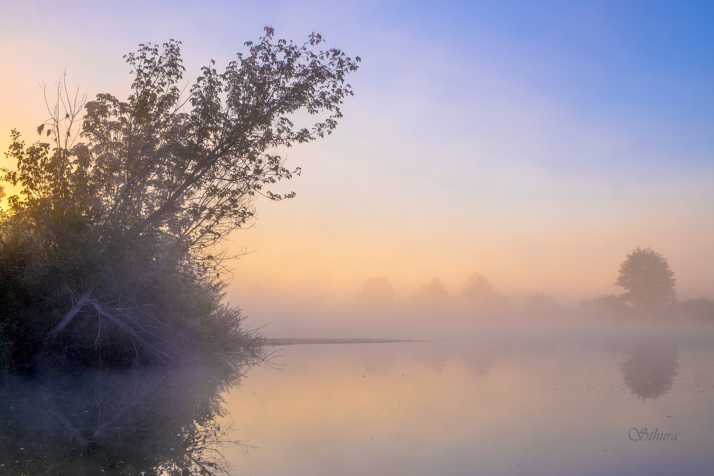 Утренняя тишина.
