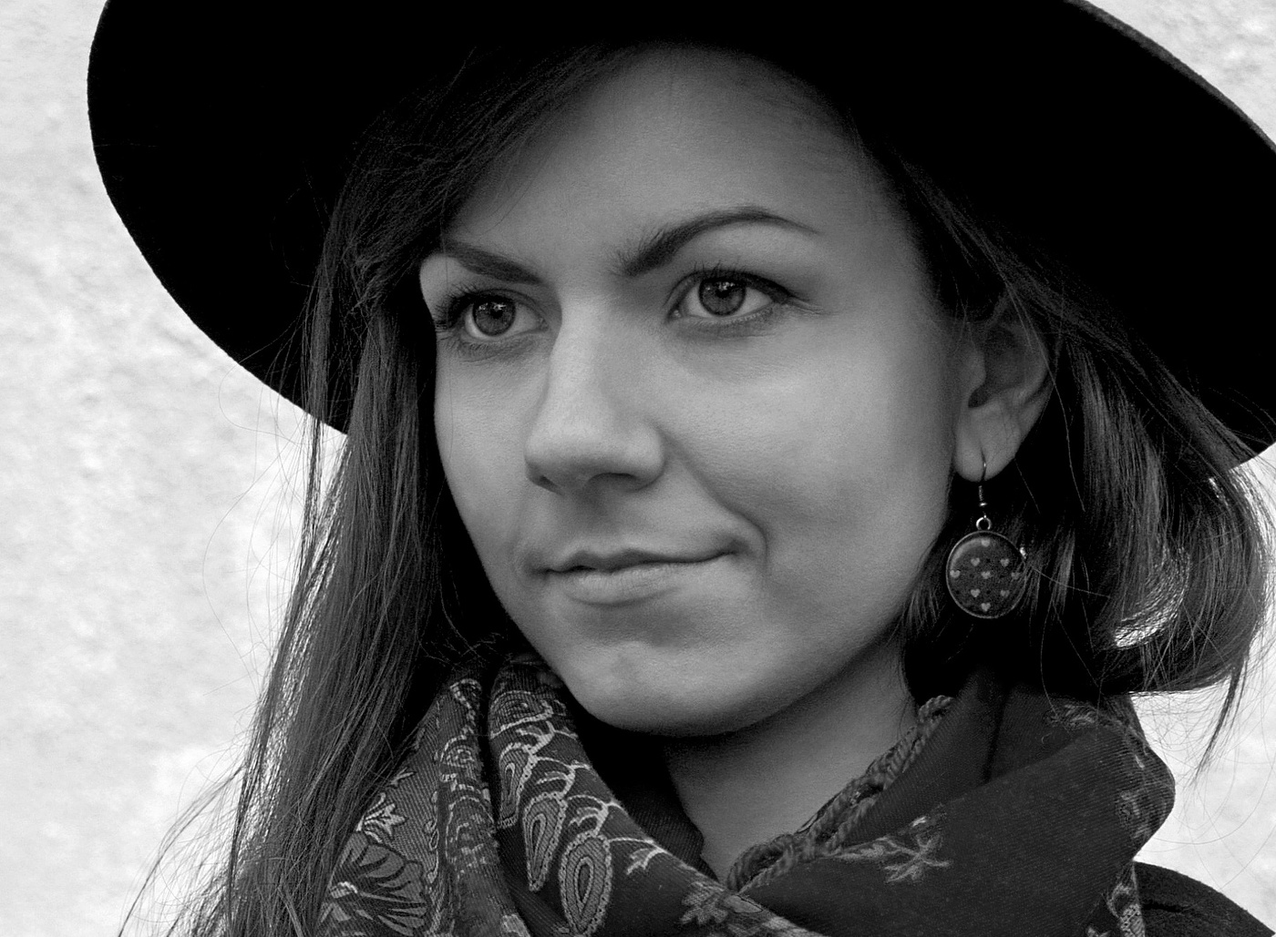 Дама в шляпке.