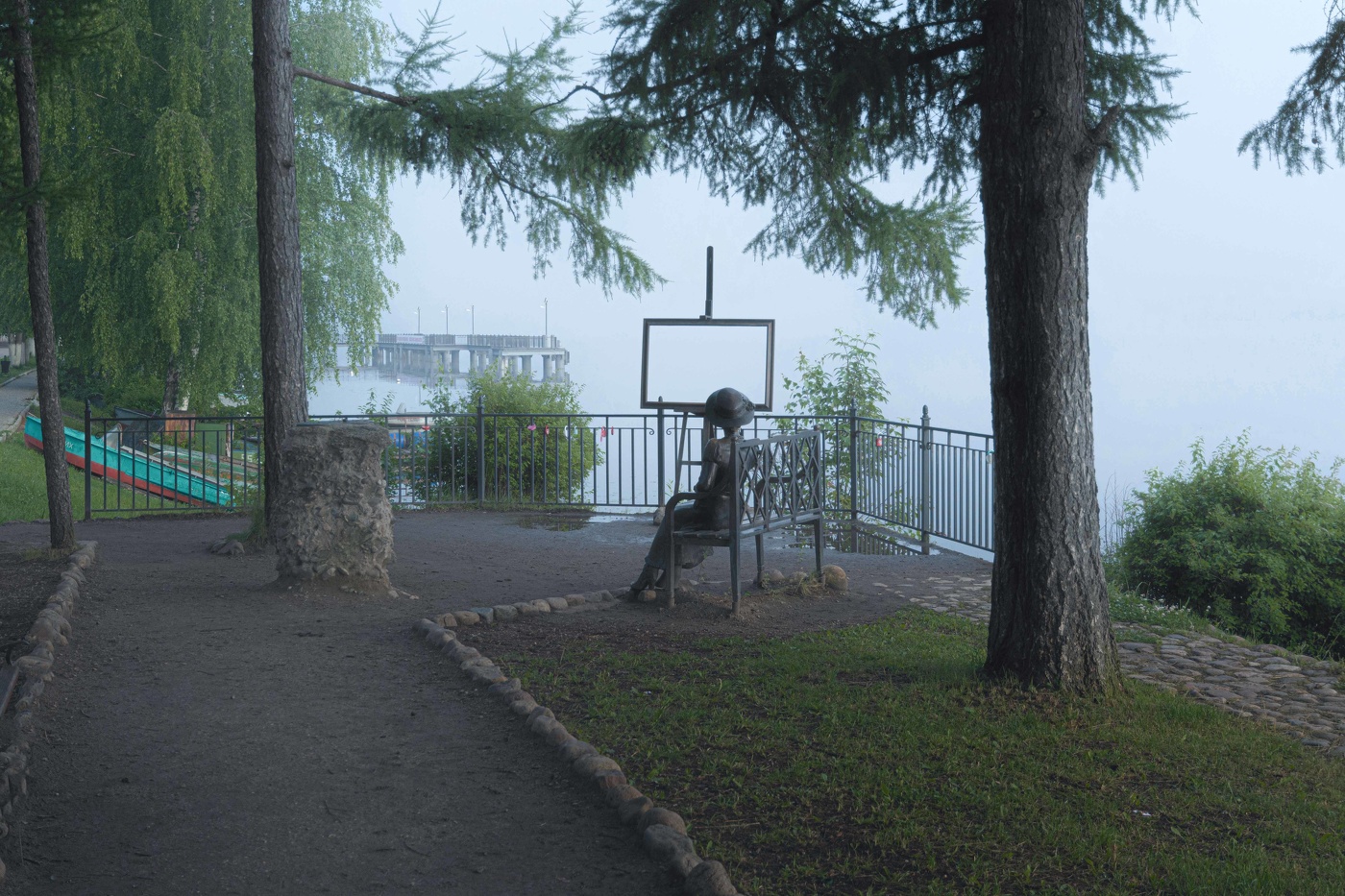 туман над рекой