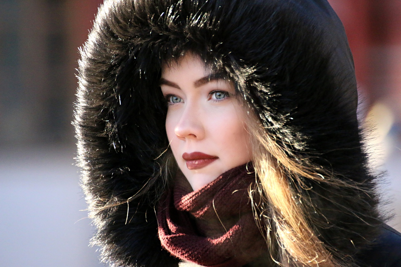 Уличный портрет