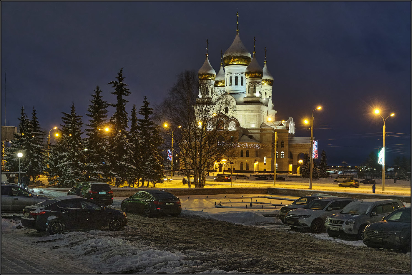 Архангельск в декабре.