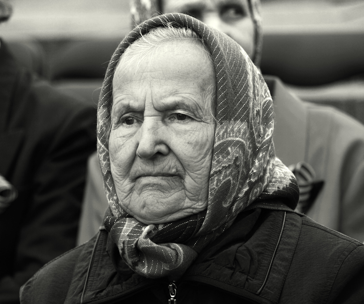 НА трибуне для почётных гостей