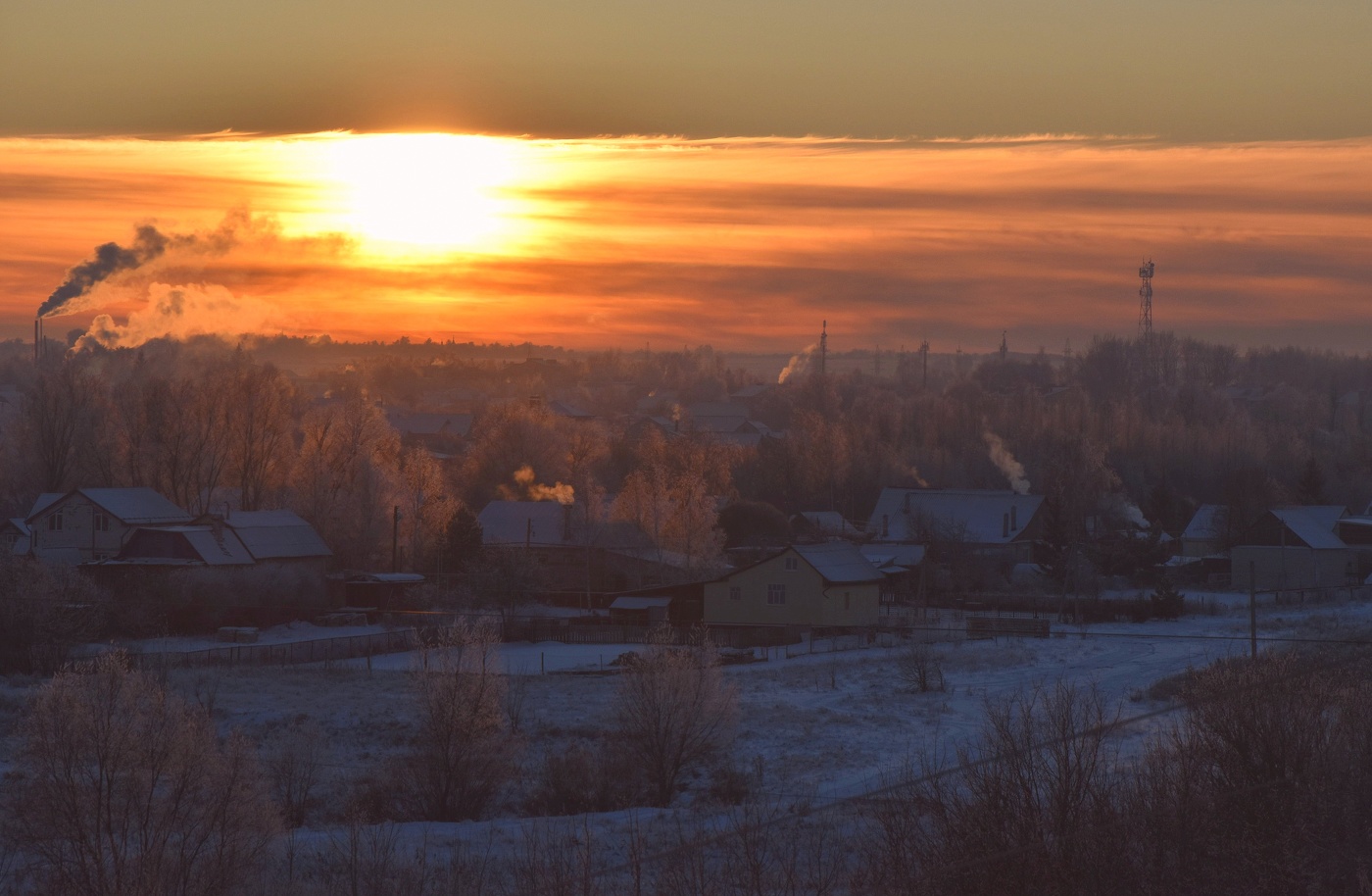 Декабрьский закат