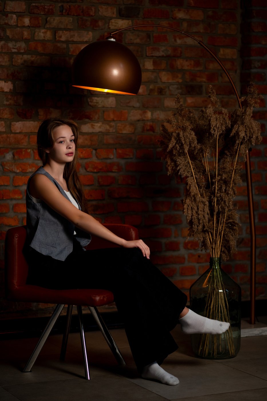 Осенний портрет в студии