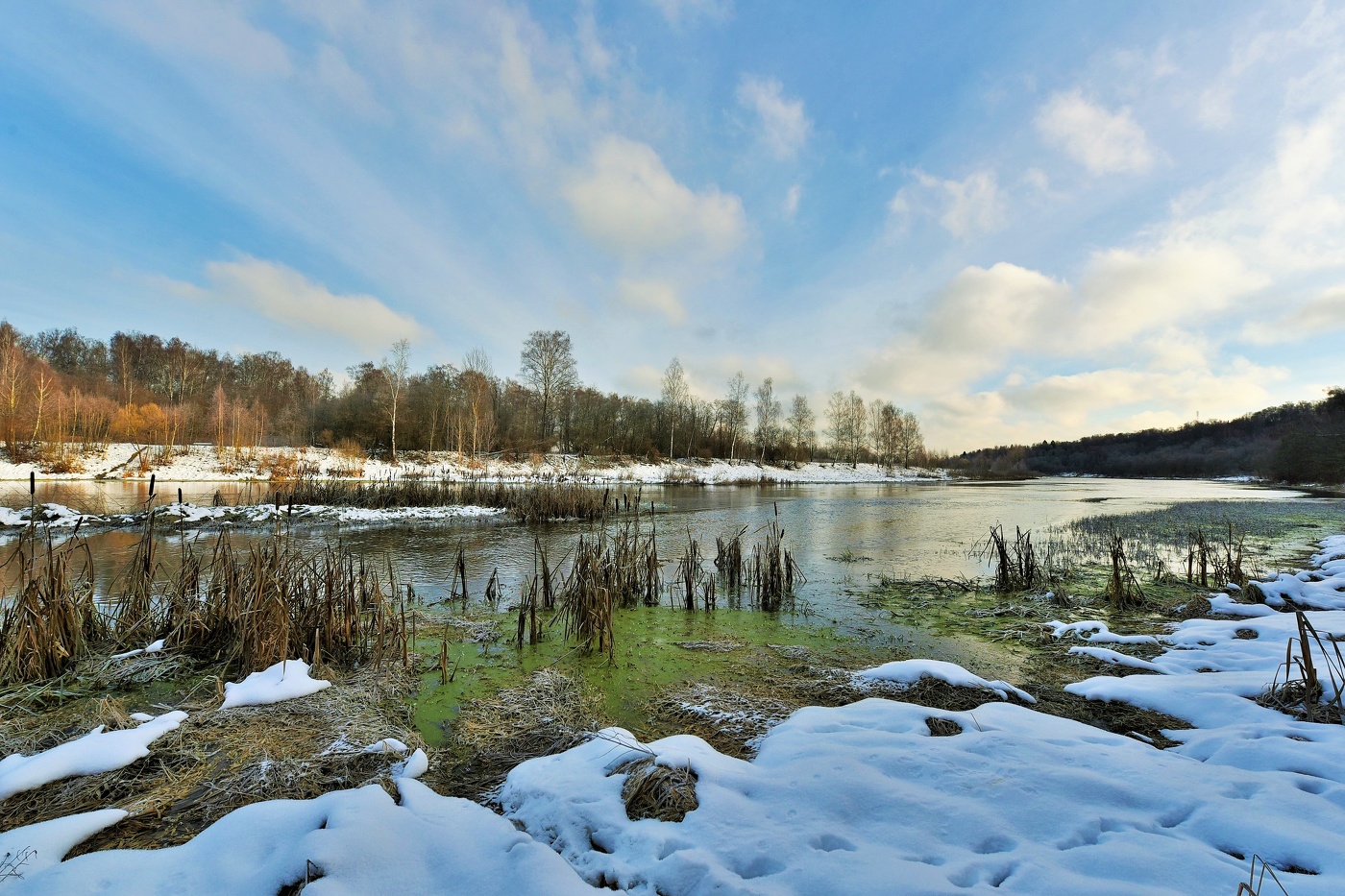 Декабрь - первый солнечный день ...