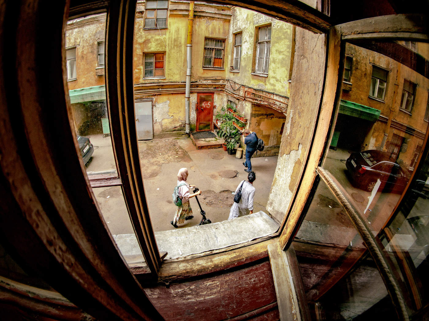 Вид из окна