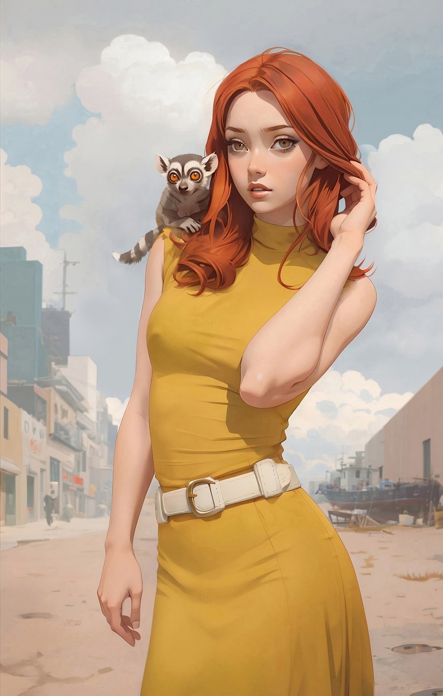 Беспечные прогулки с рыжей моделью и фотоаппаратом Зенит